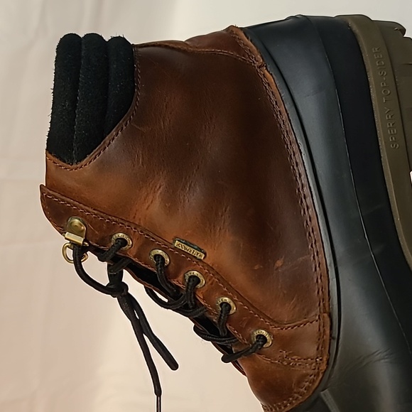 Mens Sperry Leather Waterproof Duck Boots size 11 - Picture 7 of 8